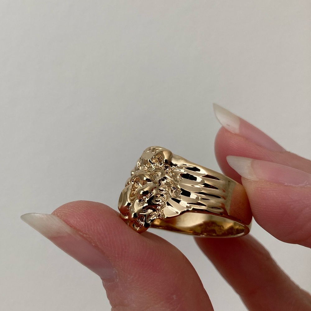 New Vanessa Mooney the lion ring gold - Picture 5 of 8